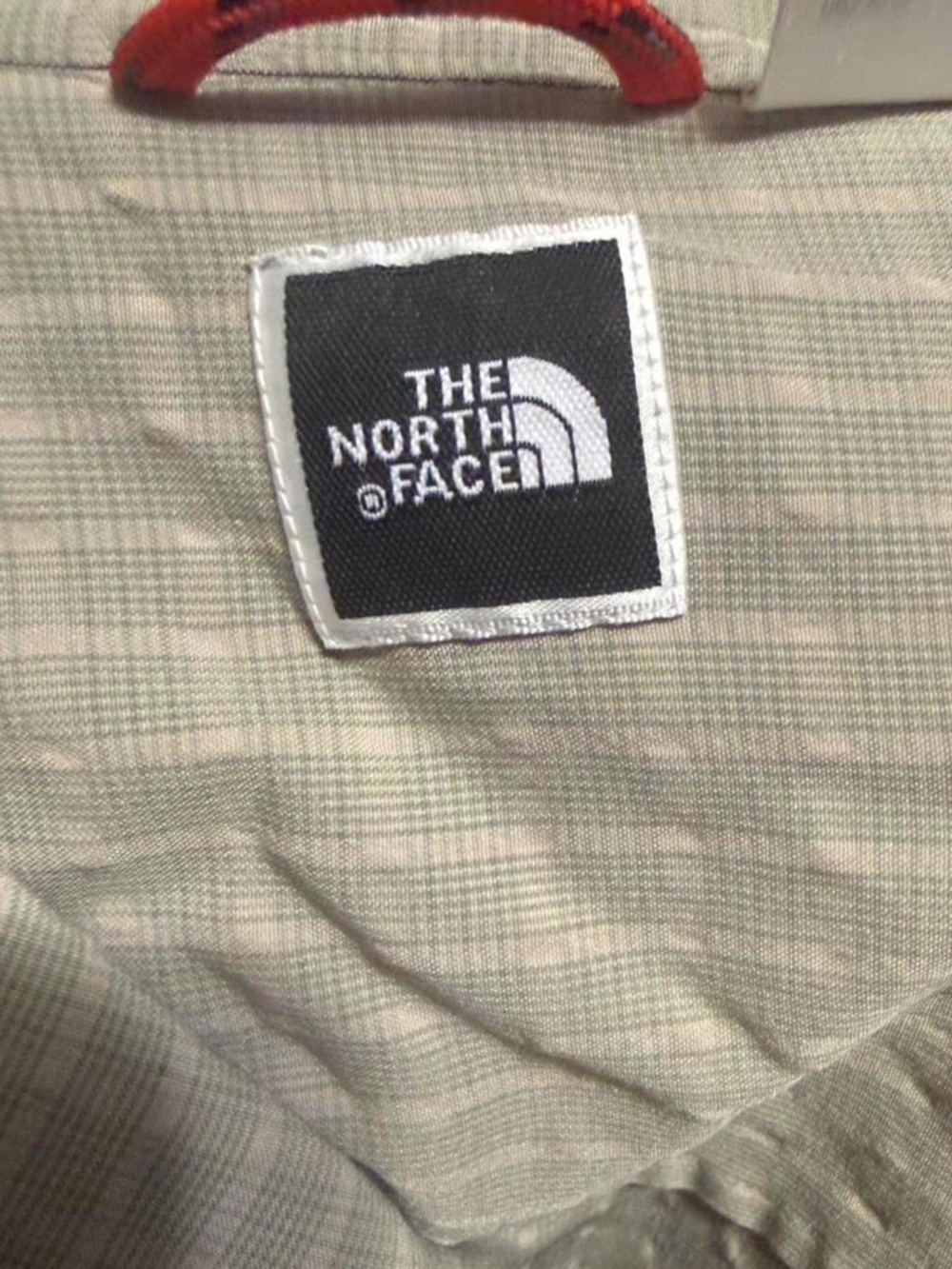The North Face Men's Green and Khaki Shirt
